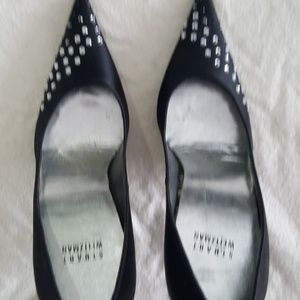 Stewart Weitzman Swarovski Crystal evening shoes